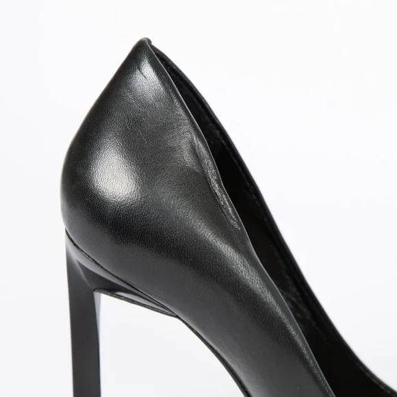 ALDO Black Pointed Toe Pumps Classic Stiletto Heel Career Shoes 7 Women - Picture 8 of 12